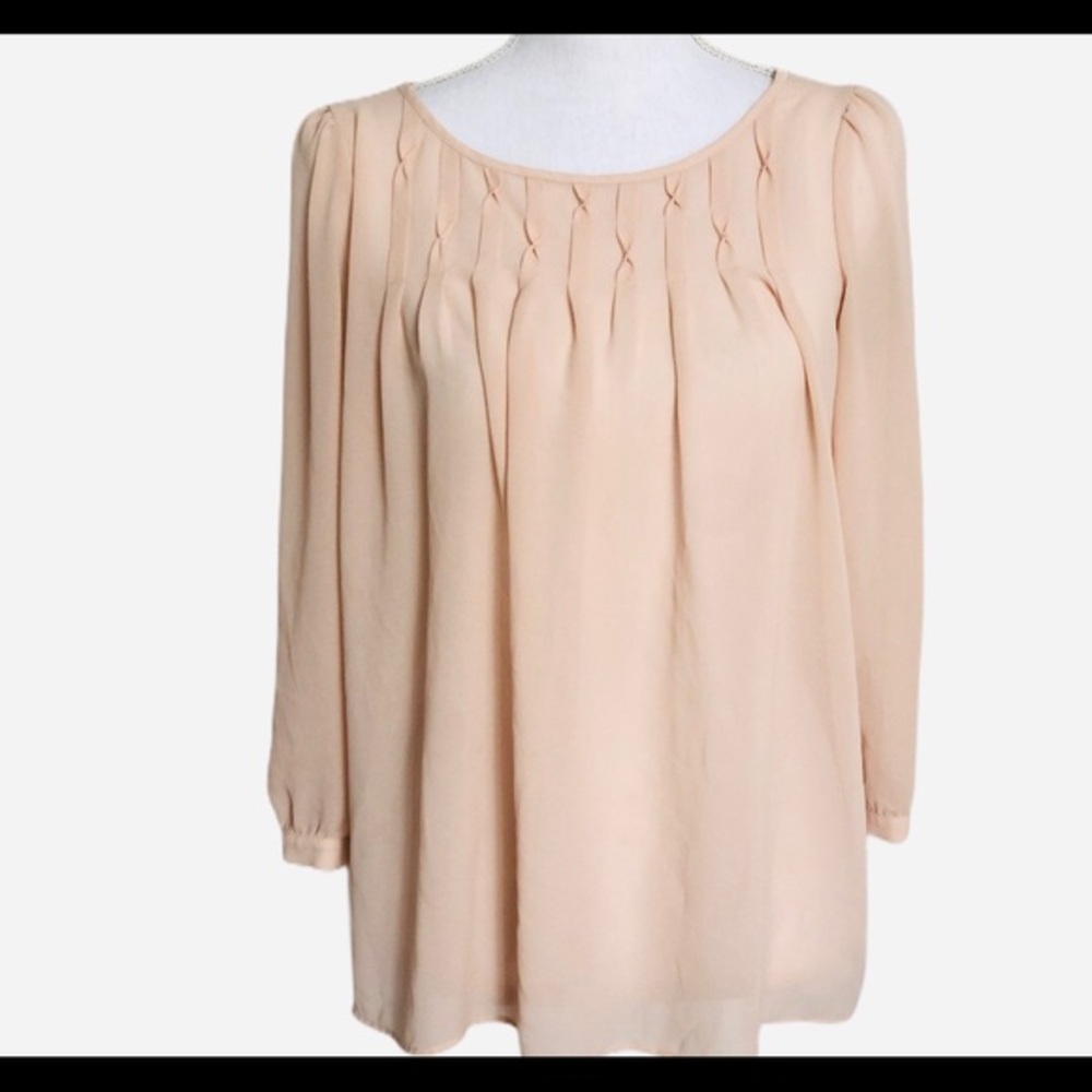 LOFT women’s soft elbows sleeve blouse